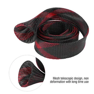 (Black And Red)Fishing Rod Sleeve Comfortable To Hold Premium Quality For H AG - Picture 1 of 9