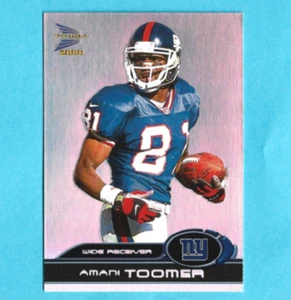 2000 Pacific Prism Prospects Football Card #60 Amani Toomer - Picture 1 of 2