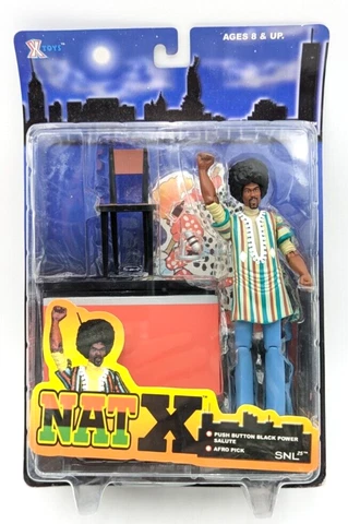 Vintage 2000 XToys Saturday Night Live Nat X Action Figure Sealed New MOC Cover