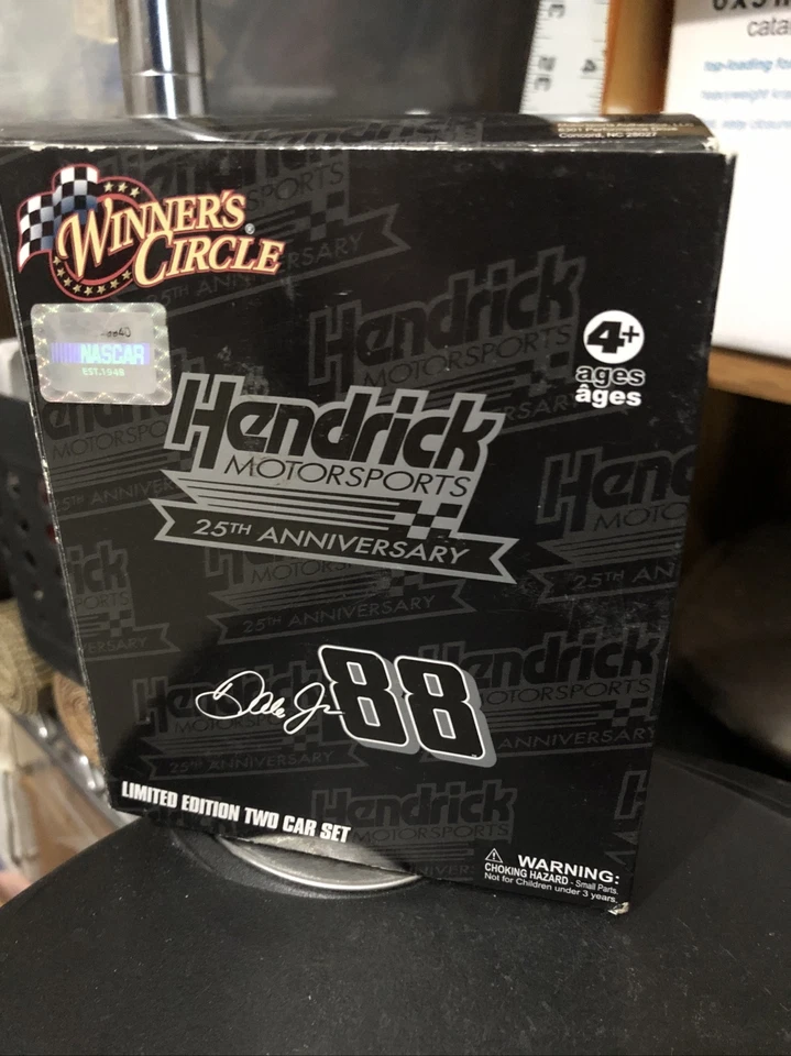 NASCAR Winners Circle Daytona 500 50th Anniversary 2008 Dale Earnhardt Jr 2 Cars