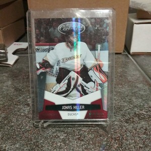 2010-11 Panini Certified Red Mirror # 162/250 Jonas Hiller (Anaheim Ducks ).