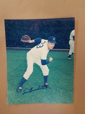 Foto autógrafa firmada por Lew Burdette 8x10 DEPORTES béisbol Foto 1 de 4