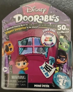 Disney Doorables Mini Peek Series 7 Figure Packaging ERROR - RARE - NEW/SEALED - Picture 1 of 6