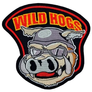 Wild Hogs Jacket Vest Biker Back Patch - 12 X 12 Inch Iron on Sew on - Picture 1 of 1