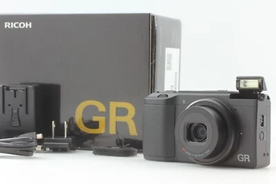 [Top Mint in Box] Ricoh GR II 16.2MP APS-C Compact Black Digital Camera Japan - Image 1 of 4