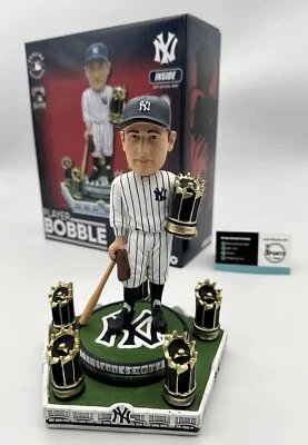 Bobblehead giratorio Lou Gehrig New York Yankees 6x campeón de la Serie Mundial Foto 1 de 4