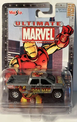 Maisto Ultimate Marvel GMC Terradyne Iron Man, Die Cast, 1:64, (B49) Foto 1 de 2