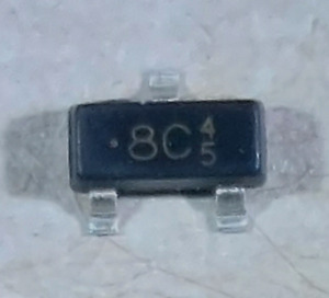 BC817-40 45V 0,5A 500mA 0,33W HFE 250-600 [1~100 Stück/piece]