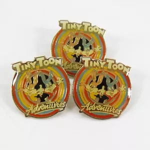 x3 prendedores de solapa vintage McDonald's Tiny Toon Adventures - Imagen 1 de 5