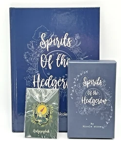 Spirits of The Hedgerow Oracle Deck Book Pin Nicole Stone Kickstarter New - Picture 1 of 6