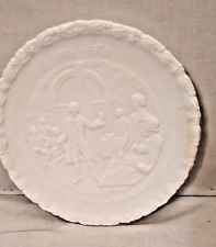 1973 Bicentennial Fenton Milk Glass Plate #1 General Federation of Women's Clubs