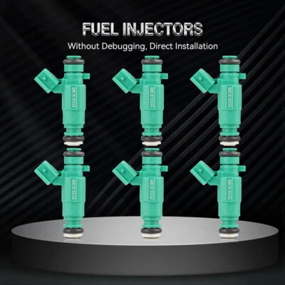 Inyectores de combustible para Kia Sorento 2011-2013 para Hyundai Santa Fe 2010-12 3,5 L 6 piezas Foto 1 de 4