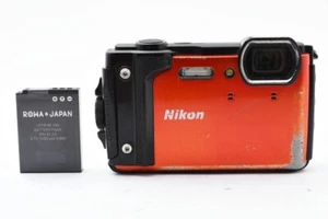 Nikon COOLPIX W300 Orange 16.0MP 5x Zoom Waterproof Digital Camera w/Battery - Picture 1 of 10