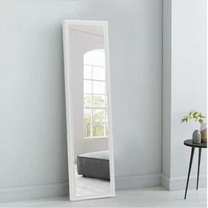 Long Mirror Wall Mounted Full Length Framed Dressing Mirror Bedroom Room Decor - Picture 1 of 10
