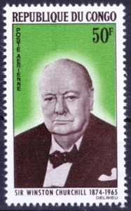Congo 1965 MNH, Winston Churchill Nobel Peace Winner - Picture 1 of 1