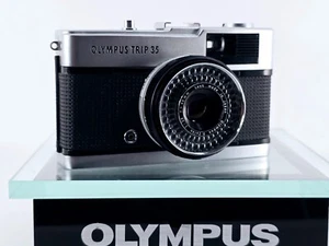 Read!!🌸[Sold As-Is] Olympus Trip 35 Point & Shoot 35mm Film Camera From JAPAN - Picture 1 of 18