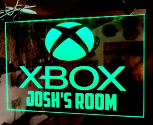 Letrero de barra de cueva personalizado para hombre LED aspecto de neón iluminado jugador - Imagen 1 de 24