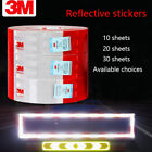 Car Truck Safety Warning Night Reflective Strip Tape Sticker Red with White New