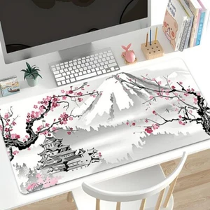 Kirschblüte Gaming Mauspad mit Bedruck & Anti Rutsch 900 x 400mm Gamermauspad #1 - Bild 1 von 6