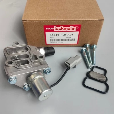Válvula de carrete solenoide 15810-PLR-A01 VTEC para Honda Civic 1,7 L 2001-2005 tornillos wh Foto 1 de 4