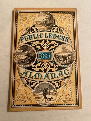 1885 Public Ledger  ALMANACK - Image 1 of 4