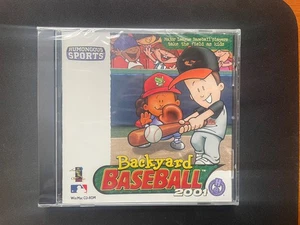 Backyard Baseball 2001 Pc Mac XP Sealed Jewel Case, With Open Box - Picture 1 of 7