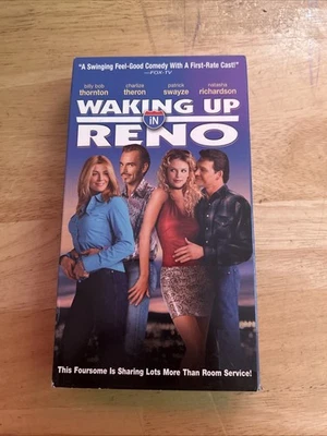 Waking Up In Reno (VHS, 2002) Billy Bob Thorton, Patrick Swayze, Miramax - Image 1 of 2