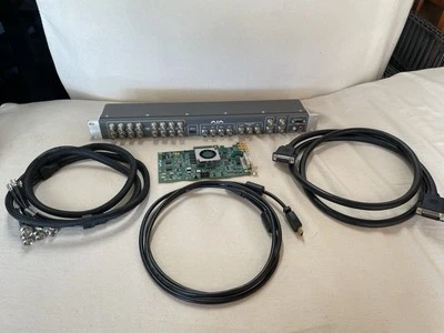 AJA KONA-4-R0 4 Channel SD/HD/FHD SDI with K3G Breakout Box - Image 1 of 4