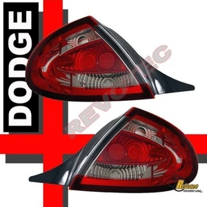 00-02 Dodge Neon SE RT ES Red Euro Tail Lights Lamps RH LH - Picture 1 of 5