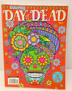 Day of the Dead Vol 4 Adult Coloring Book – 47 Prints to Frame – Brand New - Imagen 1 de 6