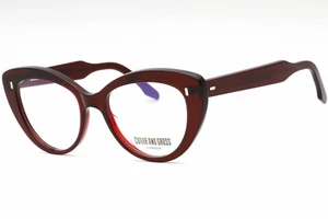 CUTLER AND GROSS CGOP135053 008 Eyeglasses Burgundy Frame 53mm - Picture 1 of 4