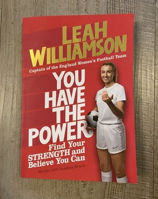 Leah Williamson - England Lionesses Football Team Captain - Signed Book - Image 1 of 3