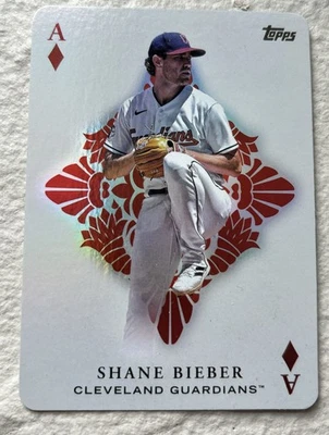2023 Topps Series 1 - All Aces Shane Bieber #AA-15 - Image 1 of 2