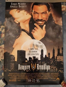 Póster original de la película Vampiro en Brooklyn de Wes Craven / Enrollado / 27" X 40" - Imagen 1 de 1