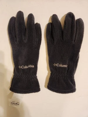 Luvas de feltro masculinas Columbia Clear Mountain luvas internas apenas pretas médias - Imagem 1 de 4