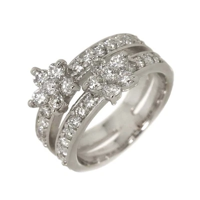 Ponte Vecchio Diamond 0.71ct Ring 18K WG 750 Size2.5(US) 90291845 - Image 1 of 4