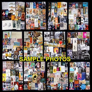 CLIP ART BULK LOT (5+ LB, 500+ Clips) Unique Odd Scrapbook Journal Collage Craft - Picture 1 of 11