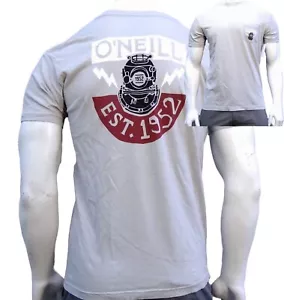 Neu O'Neill Surf Co. Garment Dye Est1952 grau Herren klassisch S/S KLEINES T-Shirt - Bild 1 von 2