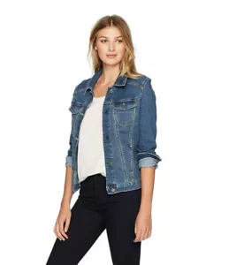 Riders by Lee Indigo Stretch Denim Jacket - Picture 1 of 5