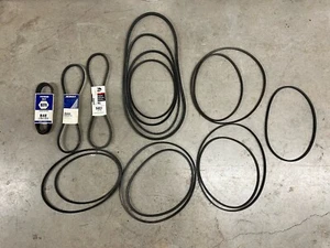 LOTE DE 16 correas de ventilador para motores, autos, camionetas, varios tamaños Napa, Acdelco - Imagen 1 de 14