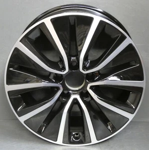 MERCEDES C-CLASS W205 17" ALLOY WHEEL RIM BLACK DIAMOND CUT C205 GENUINE X1 - Picture 1 of 12