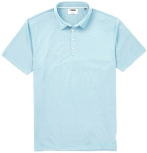 Camisa polo para hombre Linksoul LS1242 mezcla de algodón 4 botones 4 mangas cortas, L - Imagen 1 de 4