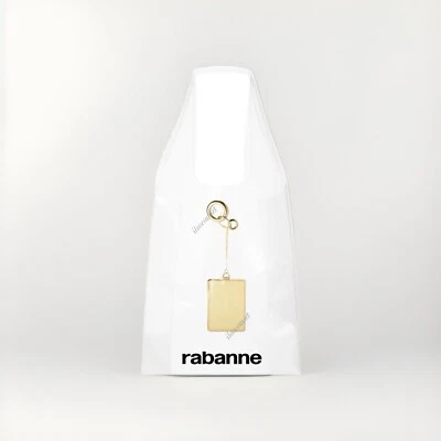 NWT {Paco Rabanne} FAME Intense Clear See-Through Tote Bag Beach Bag For Summer - Image 1 of 4