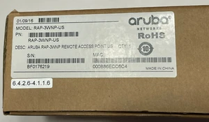 Aruba RAP-3WNP-US Remote Access Point - Picture 1 of 9
