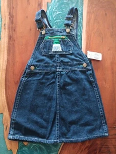 Vintage 90's Liberty Overalls Girls Size 5 - Picture 1 of 4