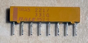 Red de resistencia al 2% Dale 08A5 221/331G 220/330 ohmios - Nuevo de lote antiguo - Imagen 1 de 1