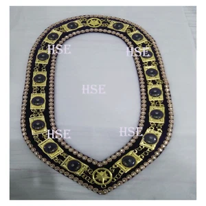 NEW MASONIC SCOTTISH RITE 33RD DEGREE CHAIN COLLAR DOWN WINGS-HSE - Bild 1 von 3
