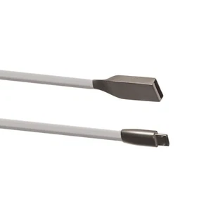 Cavo USB micro piatto AM 1m bianco Metallo MCTV-833W Maclean - Imagen 1 de 2
