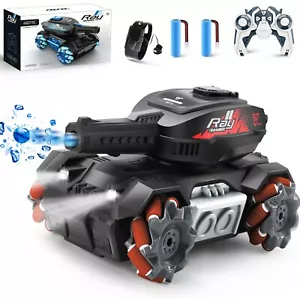 Y1 RC Tank Four Wheel Drive Remote Control Car 2.4G Gesture Control Water Bomb - Picture 1 of 10