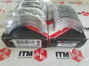 Standard Main & Rod Bearing Set fits 2.5 Subaru 95-2010 52mm Rod Journal - Picture 1 of 2